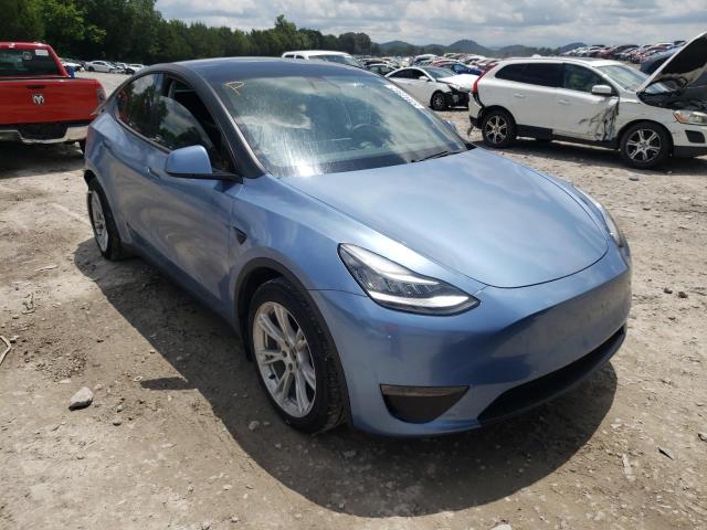 TESLA MODEL Y 2020 with VIN 5YJYGDEE0LF006431 - Photo from auction