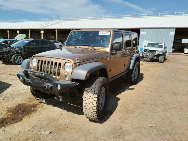 Photo 2 from auction – 2015 JEEP WRANGLER U with VIN 1C4BJWFG9FL613657