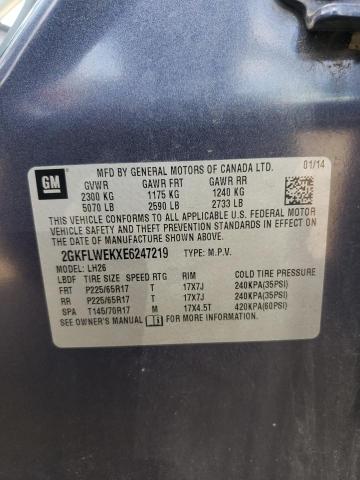 Photo 10 from auction – 2014 GMC TERRAIN SL with VIN 2GKFLWEKXE6247219