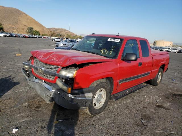 Photo 2 from auction – 2004 CHEVROLET SILVERADO with VIN 2GCEC19T541313796