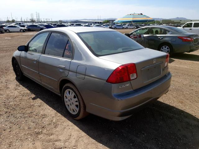 Photo 3 from auction – 2005 HONDA CIVIC with VIN 2HGES16655H599662