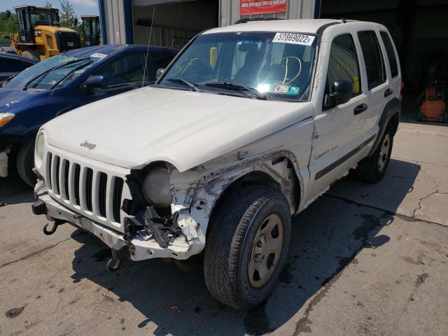 Photo 2 from auction – 2003 JEEP LIBERTY SP with VIN 1J4GL48K93W669768
