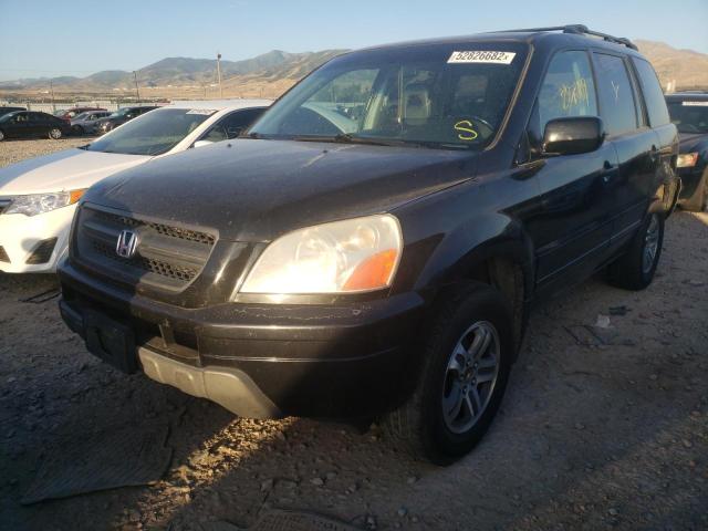 Photo 2 from auction – 2004 HONDA PILOT EXL with VIN 2HKYF18594H574659