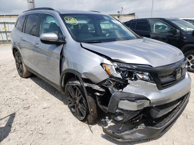 HONDA PILOT SE 2021 with VIN 5FNYF5H21MB022097 - Photo from auction