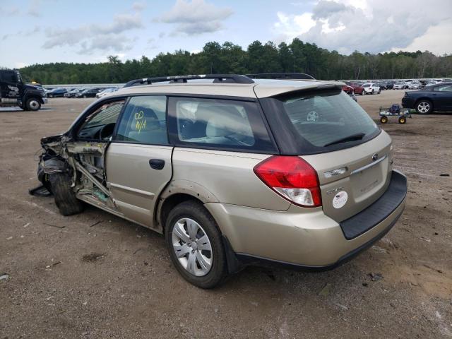Photo 3 from auction – 2008 SUBARU OUTBACK with VIN 4S4BP60C786354670