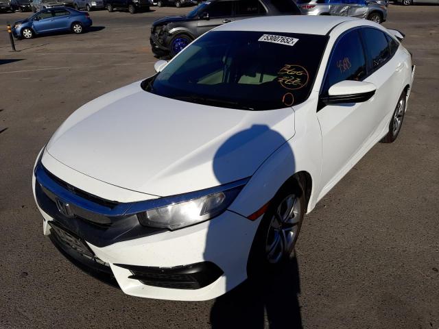 Photo 2 from auction – 2017 HONDA CIVIC LX with VIN 19XFC2F54HE004510