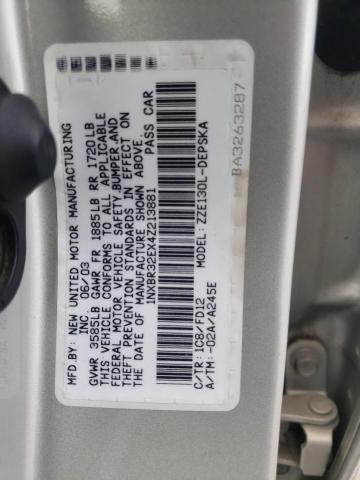 Photo 10 from auction – 2004 TOYOTA COROLLA CE with VIN 1NXBR32EX4Z213881