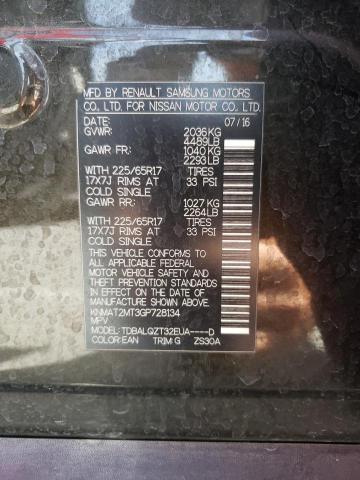 Photo 10 from auction – 2016 NISSAN ROGUE S with VIN KNMAT2MT3GP728134