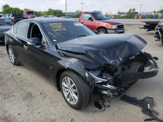 INFINITI Q50 BASE 2015 with VIN JN1BV7AR9FM421932 - Photo from auction