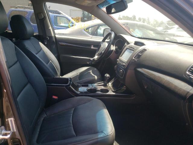 Photo 5 from auction – 2015 KIA SORENTO EX with VIN 5XYKU4A76FG631709