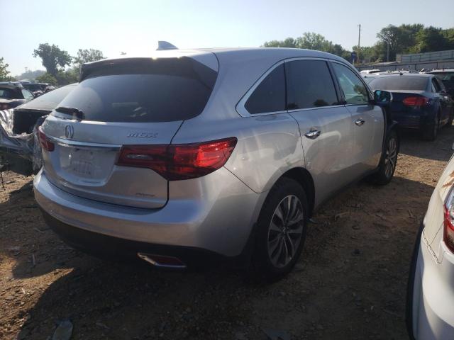Photo 4 from auction – 2014 ACURA MDX TECHNO with VIN 5FRYD4H68EB035089