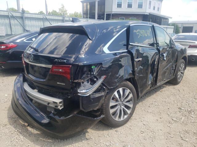 Photo 4 from auction – 2016 ACURA MDX TECHNO with VIN 5FRYD4H41GB042063