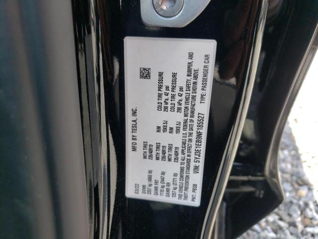 Photo 10 from auction – 2022 TESLA MODEL 3 with VIN 5YJ3E1EB9NF185527