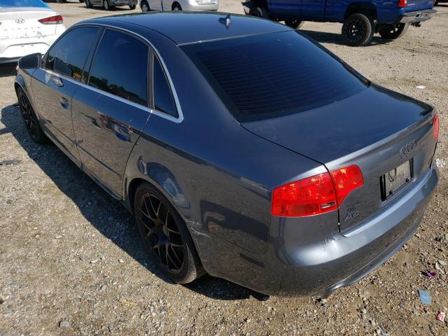 Photo 3 from auction – 2008 AUDI A4 2.0T with VIN WAUAF78E88A117436