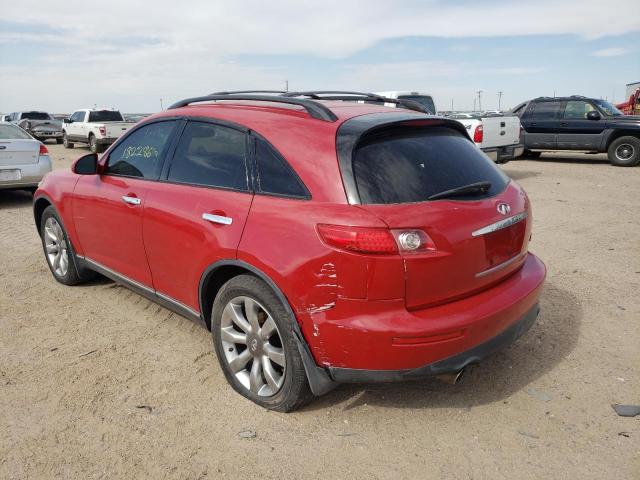 Photo 3 from auction – 2004 INFINITI FX35 with VIN JNRAS08U64X105810