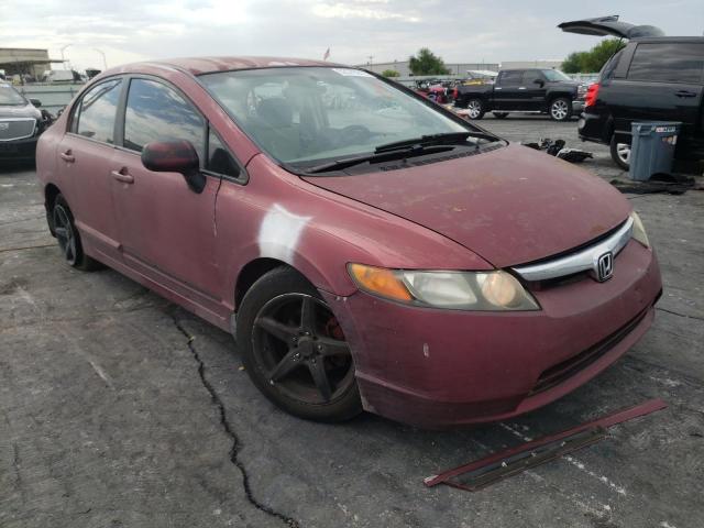 Photo 1 from auction – 2007 HONDA CIVIC LX with VIN 2HGFA16587H509342