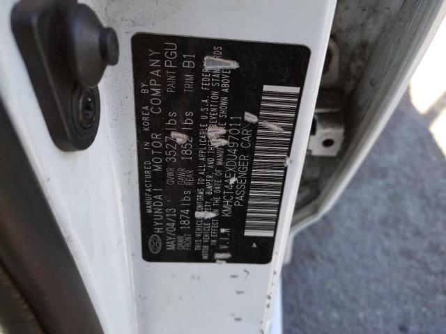 Photo 10 from auction – 2013 HYUNDAI ACCENT GLS with VIN KMHCT4AEXDU497011
