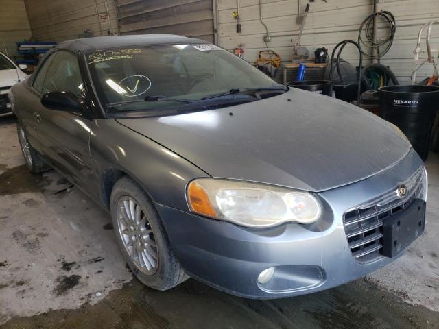 CHRYSLER SEBRING TO 2006 with VIN 1C3EL55R96N187708 - Photo from auction
