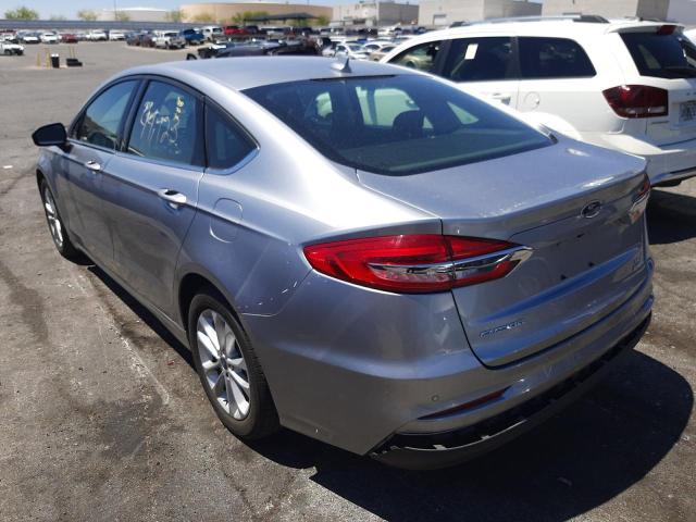 Photo 3 from auction – 2020 FORD FUSION SE with VIN 3FA6P0HD9LR150843
