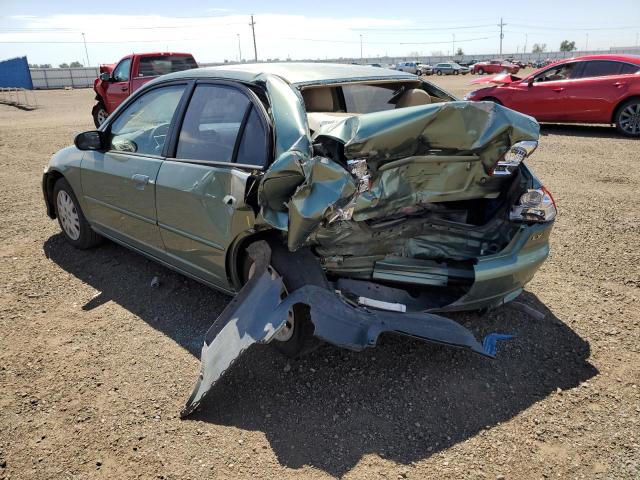 Photo 3 from auction – 2004 HONDA CIVIC LX with VIN 2HGES15544H640015