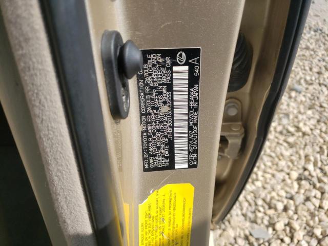 Photo 10 from auction – 2003 LEXUS ES 300 with VIN JTHBF30G130132533