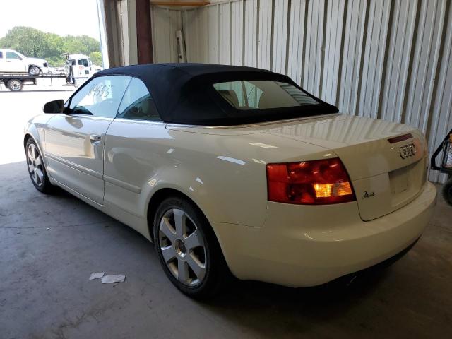 Photo 3 from auction – 2004 AUDI A4 1.8 CAB with VIN WAUAC48H64K000685