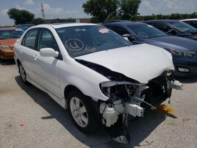 TOYOTA COROLLA CE 2008 with VIN 1NXBR32E38Z993728 - Photo from auction
