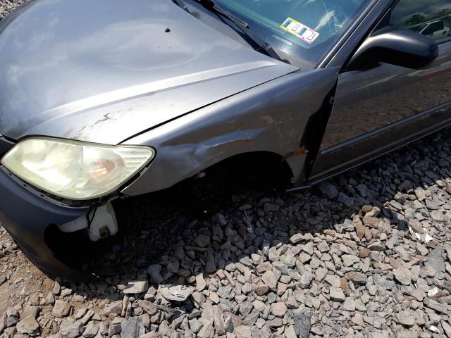 Photo 9 from auction – 2005 HONDA CIVIC LX with VIN 2HGES16525H511352