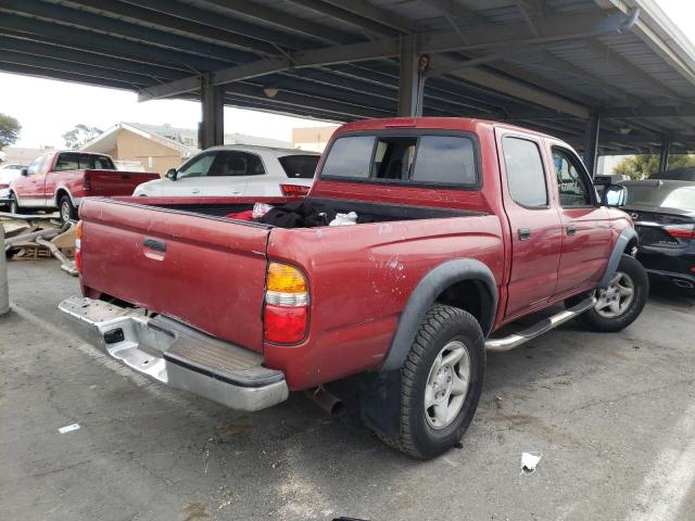 Photo 4 from auction – 2002 TOYOTA TACOMA DOU with VIN 5TEGN92N02Z083073