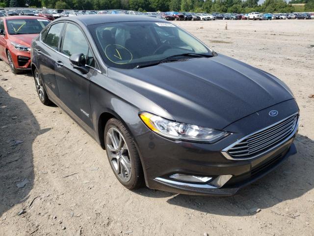FORD FUSION SE 2017 with VIN 3FA6P0LU2HR311516 - Photo from auction