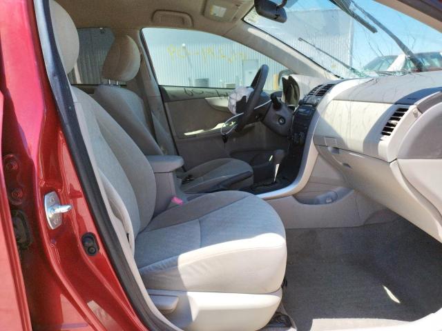 Photo 5 from auction – 2009 TOYOTA COROLLA BA with VIN JTDBL40E49J047672