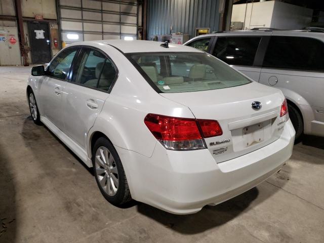 Photo 3 from auction – 2011 SUBARU LEGACY with VIN 4S3BMEK62B2237592