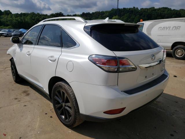 Photo 3 from auction – 2013 LEXUS RX 350 BAS with VIN 2T2BK1BA3DC196439
