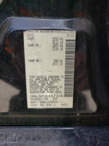 Photo 10 from auction – 2013 NISSAN ALTIMA 2.5 with VIN 1N4AL3AP1DN457326