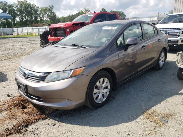 Photo 2 from auction – 2012 HONDA CIVIC LX with VIN 2HGFB2F59CH581194