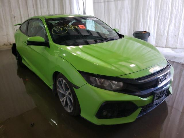 HONDA CIVIC SI 2018 with VIN 2HGFC3A5XJH752283 - Photo from auction