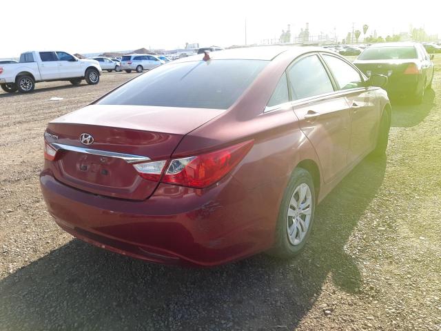 Photo 4 from auction – 2012 HYUNDAI SONATA GLS with VIN 5NPEB4AC1CH458153