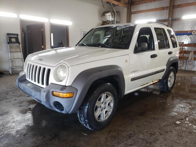 Photo 2 from auction – 2004 JEEP LIBERTY SP with VIN 1J4GL48K14W257913