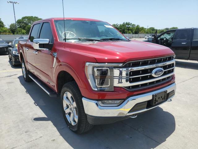 FORD F150 SUPER 2021 with VIN 1FTFW1ED3MFC46053 - Photo from auction