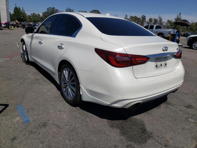 Photo 3 from auction – 2018 INFINITI Q50 LUXE with VIN JN1EV7AP1JM366705