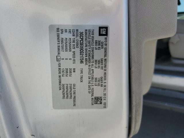 Photo 10 from auction – 2012 CHEVROLET SILVERADO with VIN 3GCPCSE09CG217346