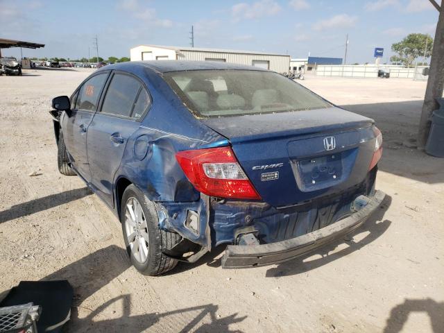Photo 3 from auction – 2012 HONDA CIVIC EX with VIN 2HGFB2F87CH537785
