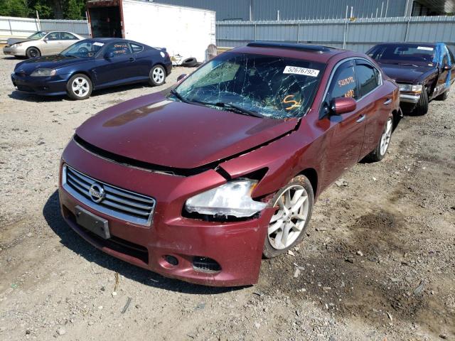 Photo 2 from auction – 2013 NISSAN MAXIMA S with VIN 1N4AA5AP8DC839687