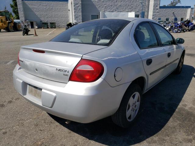 Photo 4 from auction – 2003 DODGE NEON SE with VIN 1B3ES26C13D109434