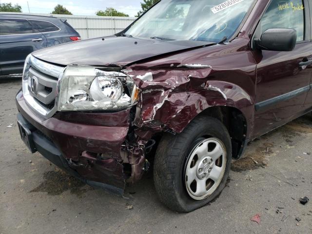 Photo 9 from auction – 2011 HONDA PILOT LX with VIN 5FNYF4H21BB074644