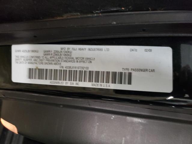 Photo 10 from auction – 2009 SUBARU LEGACY 2.5 with VIN 4S3BL616197232133