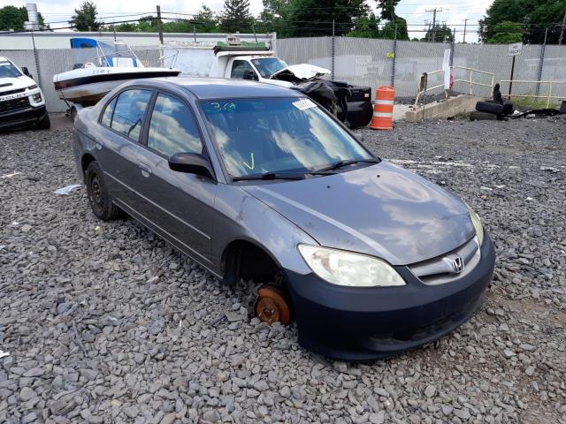 Photo 1 from auction – 2005 HONDA CIVIC LX with VIN 2HGES16525H511352