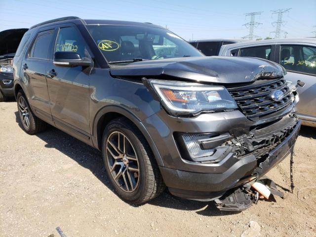 Photo 1 from auction – 2017 FORD EXPLORER S with VIN 1FM5K8GT0HGC03502
