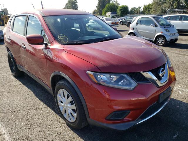 NISSAN ROGUE S 2016 with VIN KNMAT2MT5GP705597 - Photo from auction