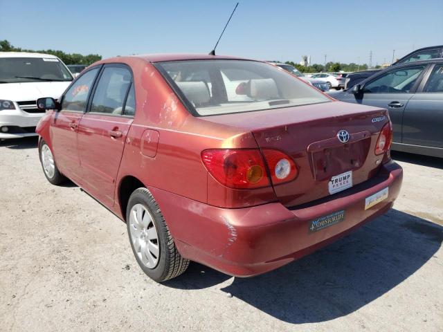 Photo 3 from auction – 2003 TOYOTA COROLLA CE with VIN JTDBR32E430032267
